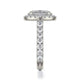 Michael M Oval Engagement Ring