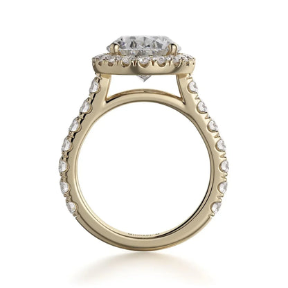 Michael M Oval Engagement Ring