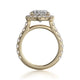 Michael M Oval Engagement Ring