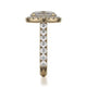 Michael M Oval Engagement Ring