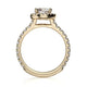 Michael M Prong Round Engagement Ring
