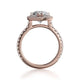 Michael M Pear Engagement Ring