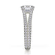 Michael M Prong Round Engagement Ring