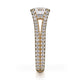 Michael M Prong Round Engagement Ring