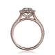 Michael M Center Stone Prong Round Engagement Ring