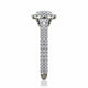 Michael M Center Stone Prong Round Engagement Ring