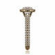 Michael M Center Stone Prong Round Engagement Ring