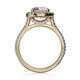 Michael M Center Stone Prong Round Engagement Ring