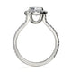 Michael M Prong Round Engagement Ring
