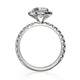 Michael M Prong Round Engagement Ring
