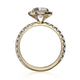Michael M Prong Round Engagement Ring