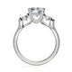Michael M Center Stone Prong Round Engagement Ring
