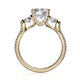 Michael M Center Stone Prong Round Engagement Ring