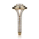 Michael M Prong Round Engagement Ring