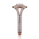Michael M Prong Round Engagement Ring