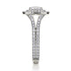 Michael M Prong Round Engagement Ring