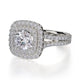 Michael M Prong Round Engagement Ring