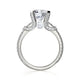 Michael M Prong Round Engagement Ring