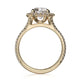 Michael M Prong Round Engagement Ring
