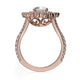 Michael M Prong Oval Engagement Ring
