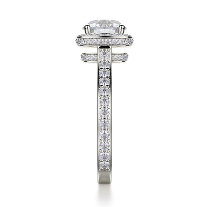 Michael M Pav�� Round Engagement Ring