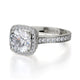 Michael M Pav�� Round Engagement Ring