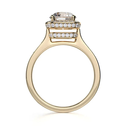 Michael M Pav�� Round Engagement Ring