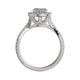 Michael M Prong Oval Engagement Ring