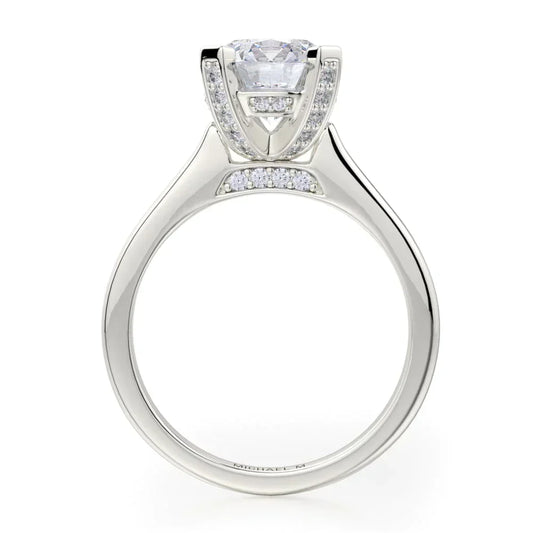 Michael M Solitaire Round Engagement Ring