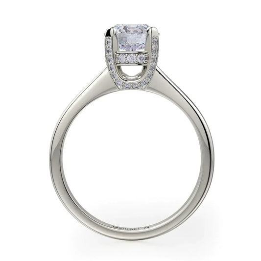 Michael M Solitaire Round Engagement Ring