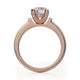 Michael M Pave Round Engagement Ring