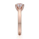 Michael M Pave Round Engagement Ring