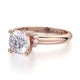 Michael M Solitaire Round Engagement Ring