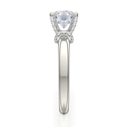 Michael M Solitaire Round Engagement Ring