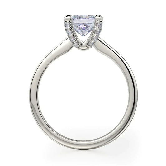 Michael M Solitaire Princess Engagement Ring