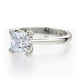 Michael M Solitaire Princess Engagement Ring