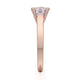Michael M Prong Round Engagement Ring