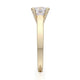 Michael M Prong Round Engagement Ring