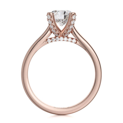 Michael M Solitaire Round Engagement Ring