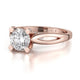 Michael M Solitaire Round Engagement Ring