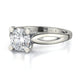 Michael M Solitaire Round Engagement Ring