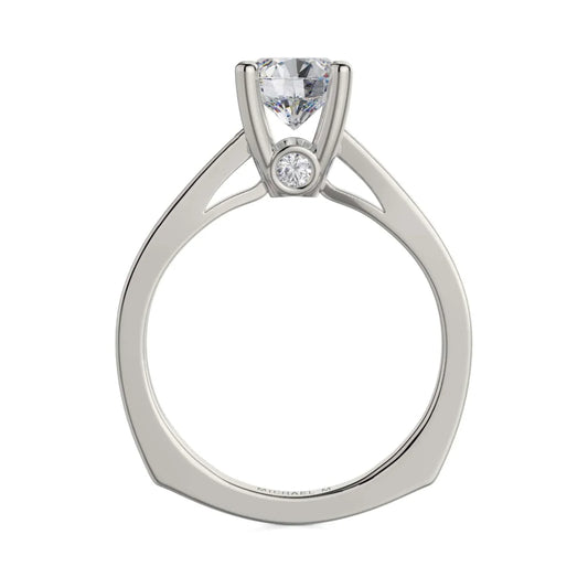 Michael M Round Engagement Ring