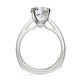 Michael M Bezel Round Engagement Ring