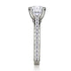 Michael M Bezel Round Engagement Ring