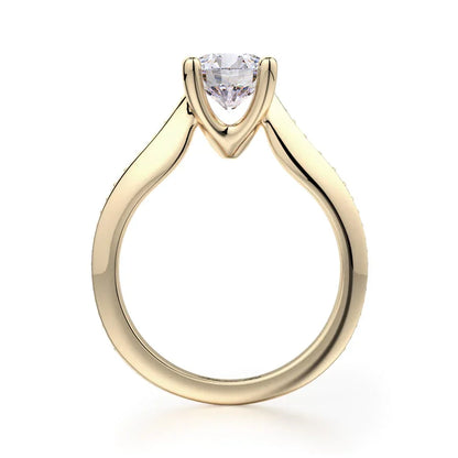 Michael M Pav�� Round Engagement Ring