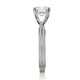 Michael M Center Stone Prong Round Engagement Ring