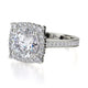 Michael M Prong Round Engagement Ring