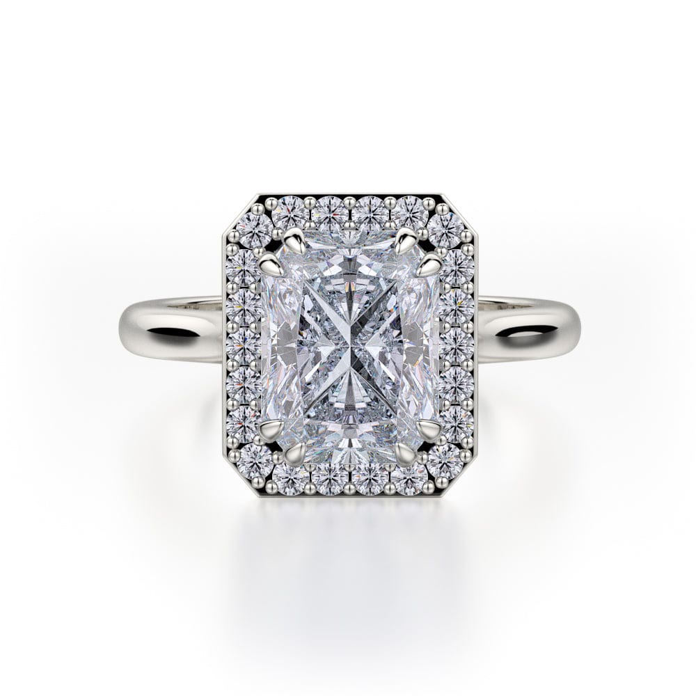 MICHAEL M Engagement Rings Platinum Bold R727-2 R727-2PT