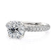MICHAEL M Engagement Rings Platinum Crown R787-2