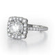 MICHAEL M Engagement Rings Platinum Defined R784-2 R784-2PT